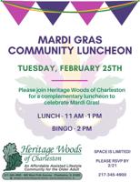 Heritage Woods - Mardi Gras Facebook Boost