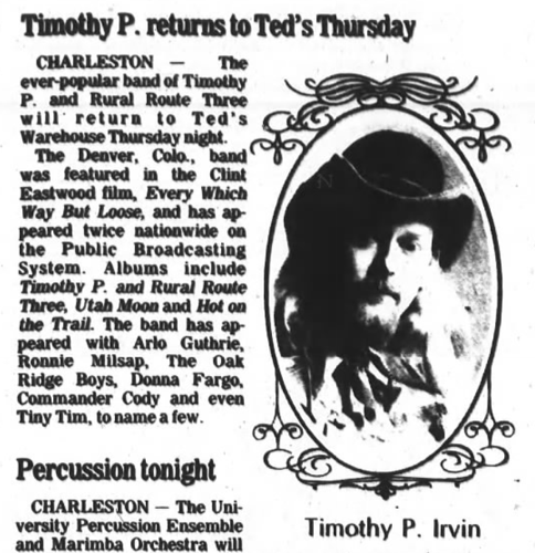 Throwback, Ted's, Timothy P.